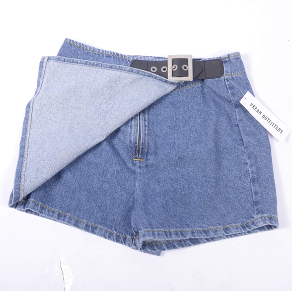 Urban Outfitters NWT Denim Mini Skort Sz 25 - Picture 5 of 5